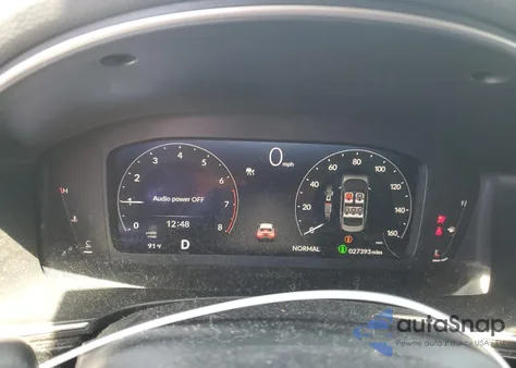 2023 Honda Civic Touring z USA, uszkodzony, nr VIN 2HGFE1F91PH305280